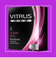 УЛЬТРАТОНКИЕ ПРЕЗЕРВАТИВЫ VITALIS PREMIUM 3 ШТ. от Love Monster